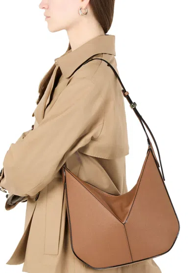 Valextra Solid Color Mini Bag In Brown