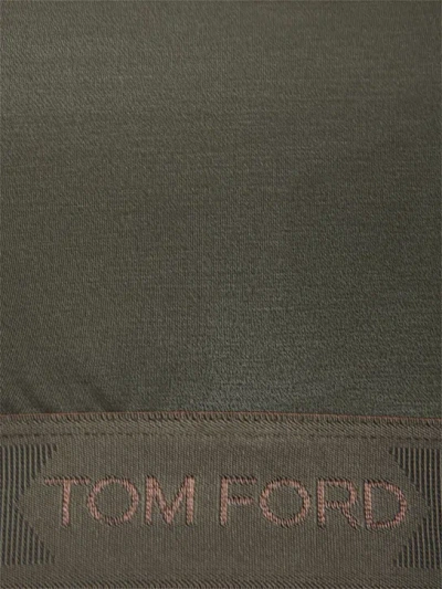 Tom Ford Modal Bralette In Gray