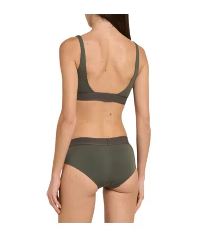 Tom Ford Modal Bralette In Gray
