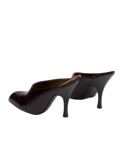 Khaite Closed-toe Mules With Spool Heel In Multi