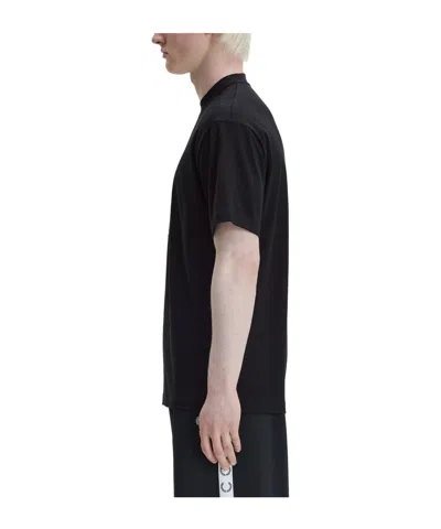 Fred Perry Printed T-shirt In Black