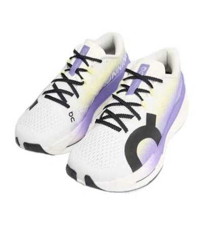 On Cloudboom Max Cloudtec Performance Running Sneakers In Purple