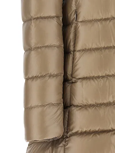 Herno Amelia Down Jacket In Brown