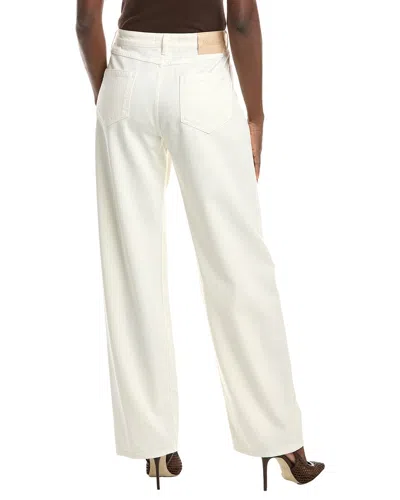 Max Mara Studio Mirna Wide Leg Jean In White