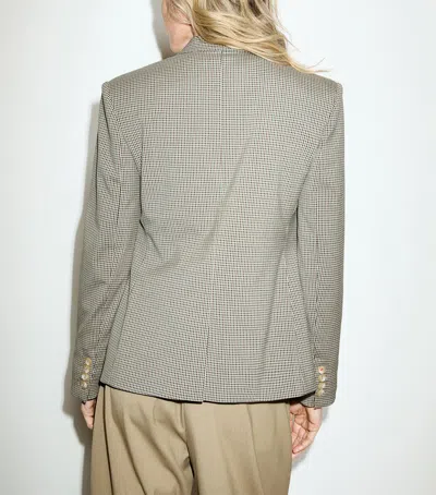 Max & Co . Double-breasted Blazer In Beige