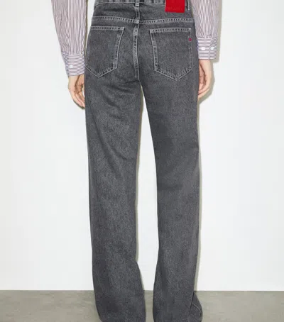 Max & Co . Straight Jeans In Grey