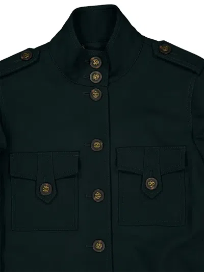 Zimmermann Valiant Wool-blend Utility Jacket In Black