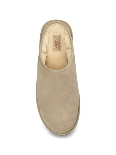 Ugg Classic Leather Slides In Multi