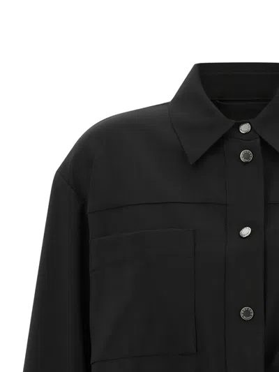 Weekend Max Mara Elasticated Cropped Jacket In Black