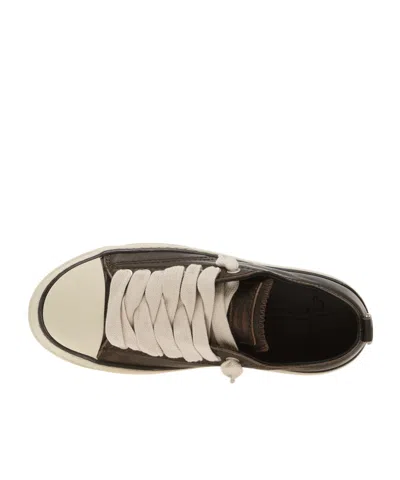 Represent Distressed Leather Sneakers In Brown