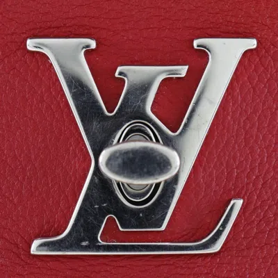 Pre-owned Louis Vuitton Red Color Ruby Leather Shoulder Bag () In Red Color, Ruby