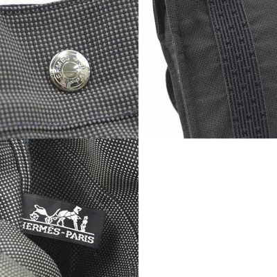 Pre-owned Hermes Dark Gray Canvas Backpack ()