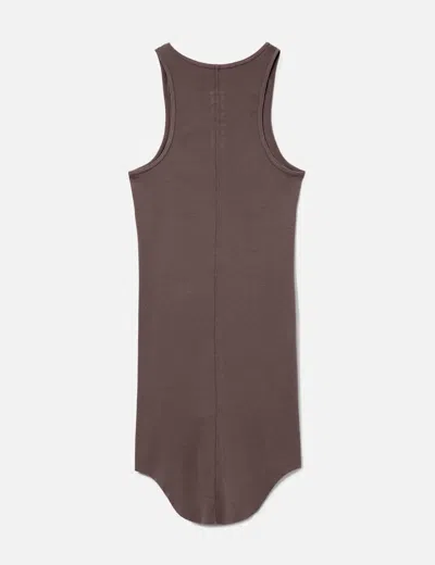 Rick Owens Basic Rib Tank In Purple/紫色/퍼플/パープル