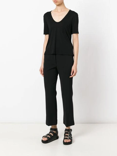 Shop Alexander Wang T Ruched T In Black