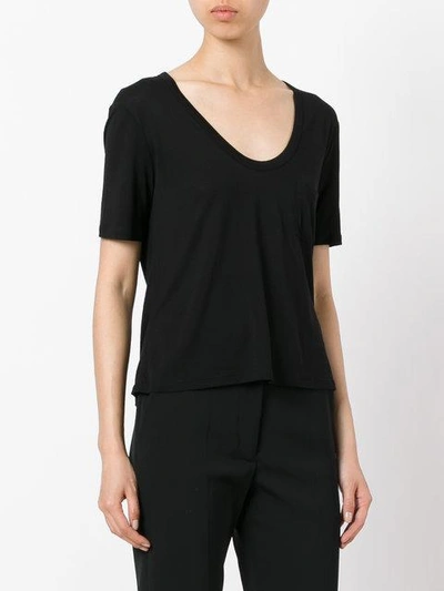 Shop Alexander Wang T Ruched T In Black