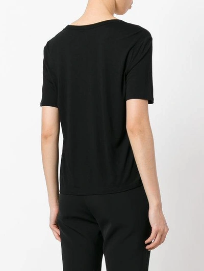 Shop Alexander Wang T Ruched T In Black
