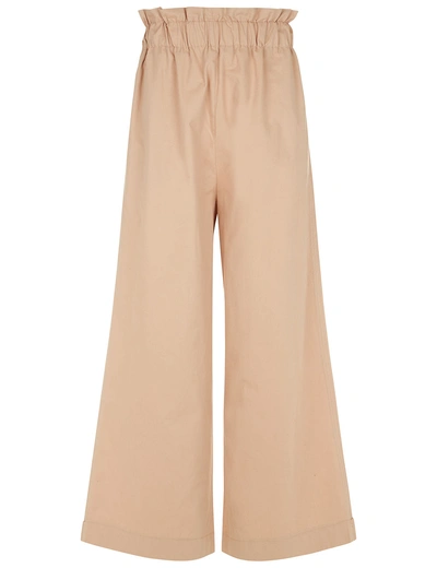 Ganni Cuban Sand Phillips Paperbag Trousers