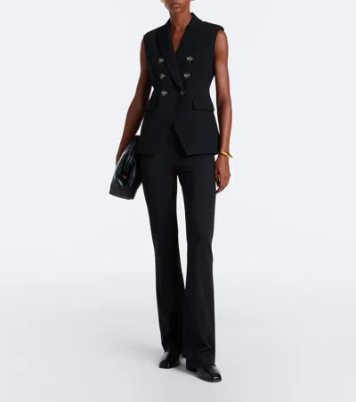 Veronica Beard Gracie Flared Pants In Black