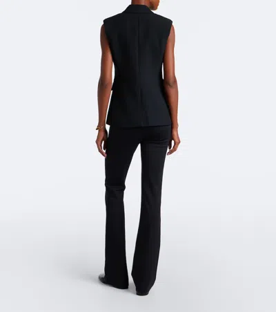 Veronica Beard Gracie Flared Pants In Black