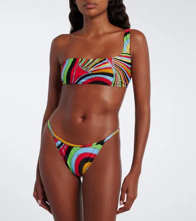 Pucci Iride Bikini Bottoms In Multicoloured