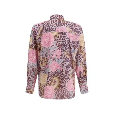 Gcds Multicolor Polyester Pattern Shirt In Multi