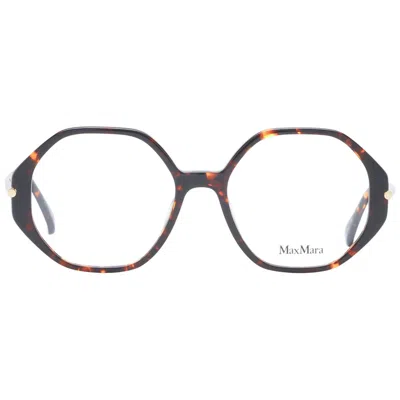 Max Mara Ma-1053729-fbb-699 Tortoiseshell Plastic Eyeglasses In Gold