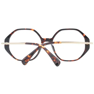 Max Mara Ma-1053729-fbb-699 Tortoiseshell Plastic Eyeglasses In Gold