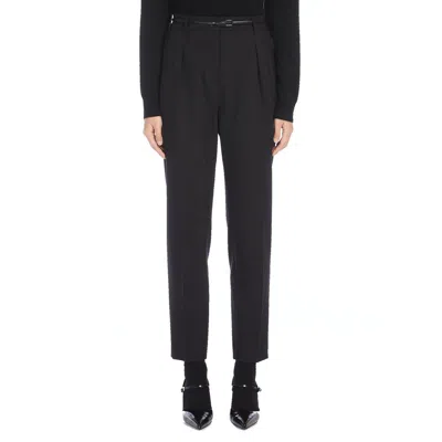 Max Mara Studio Studio Prosit Classic Pants In Black