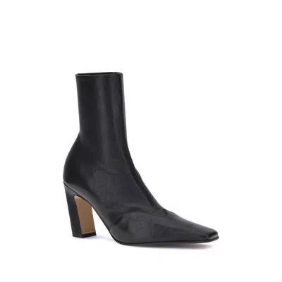 Khaite Nevada Ankle Boot In Black