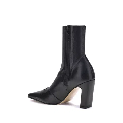 Khaite Nevada Ankle Boot In Black