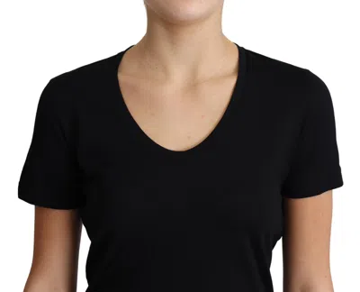 Dolce & Gabbana Wool T-shirt In Black
