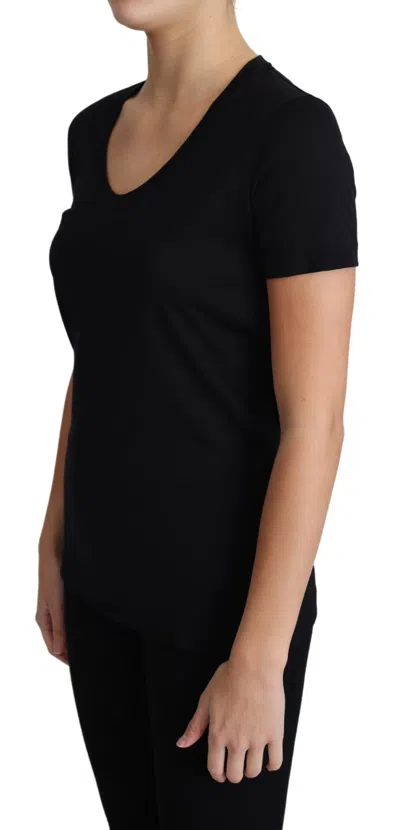 Dolce & Gabbana Wool T-shirt In Black