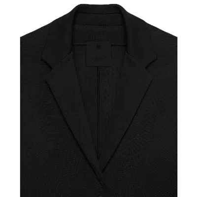 Givenchy Tailored Viscose Blazer In Black