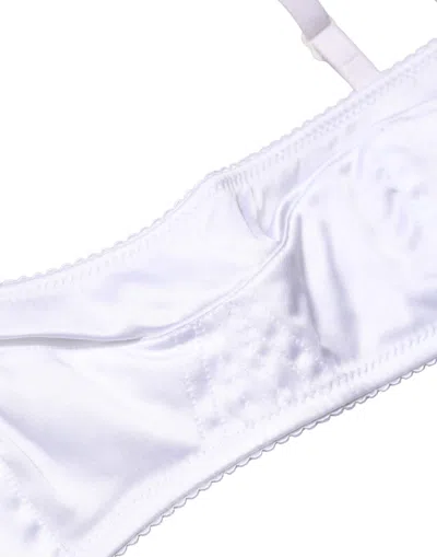 Dolce & Gabbana Semi-pad Underwire Balconette Bra In White
