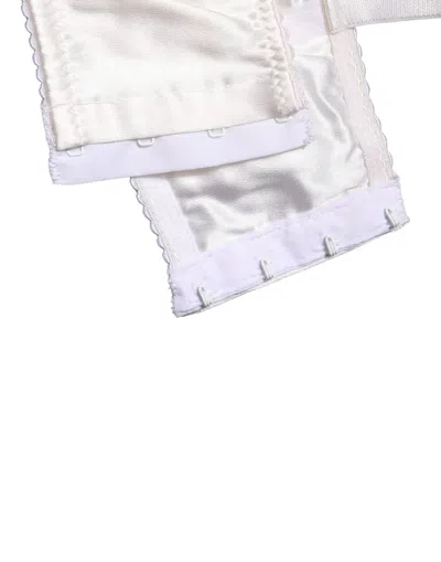 Dolce & Gabbana Semi-pad Underwire Balconette Bra In White
