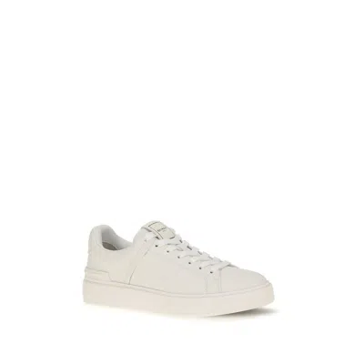 Balmain B-court Sneaker In White