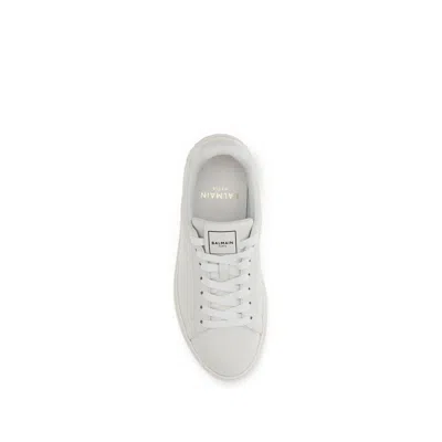 Balmain B-court Sneaker In White