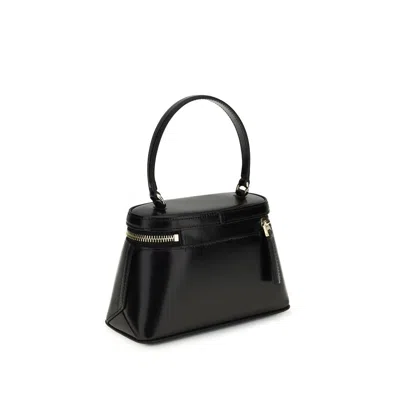 Givenchy Vanity Antigona Leather Handbag With Lettering Logo On The Front In Black