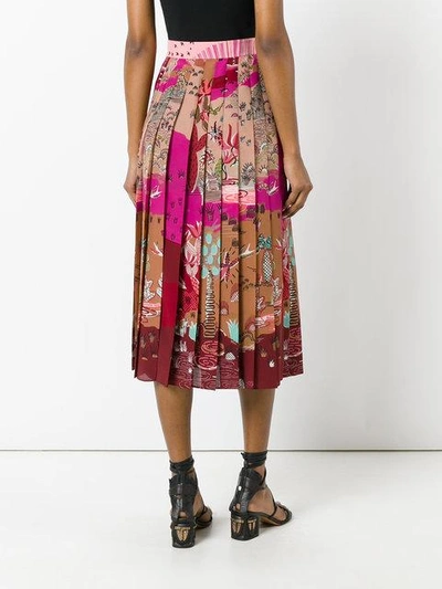 Shop Valentino Garden Segments Midi Skirt