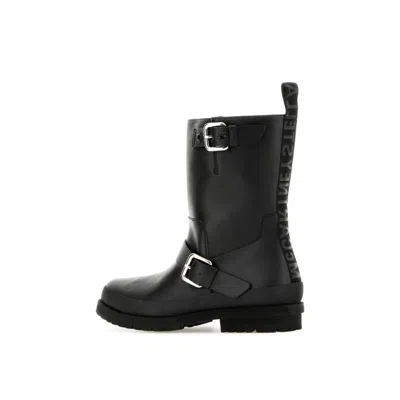 Stella Mccartney Trace Ankle Boots With Alter Mat Finish In Black