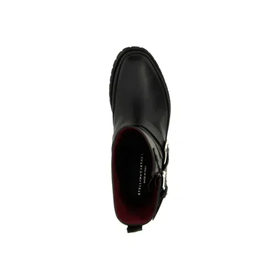 Stella Mccartney Trace Ankle Boots With Alter Mat Finish In Black