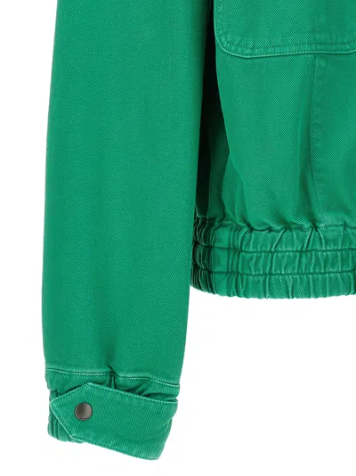 Max Mara Jacket In Green