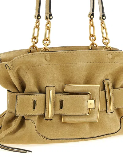 Balmain Anthem Shoulder Bag In Blue