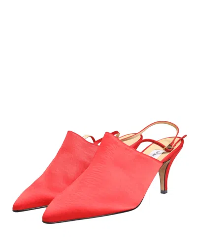 Dolce & Gabbana Suede Slingback Slingback Heel In Multi