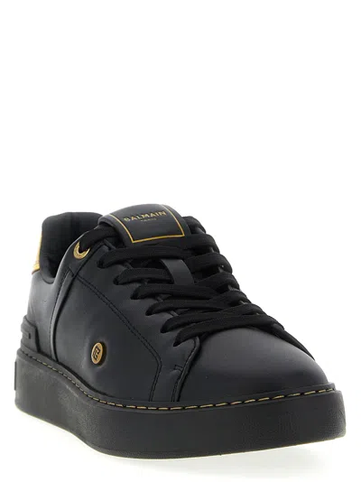 Balmain B-court Sneaker In Black