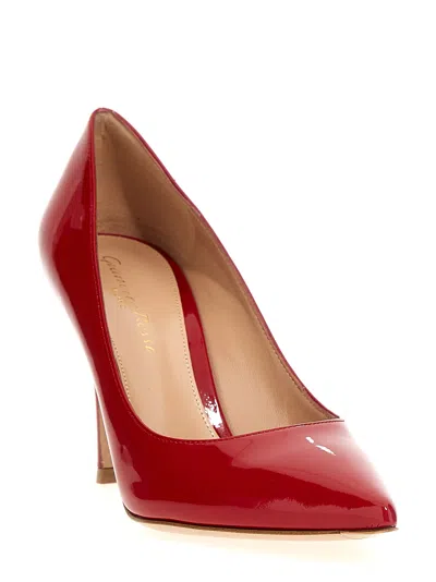 Gianvito Rossi Patent Leather Pump In Multi