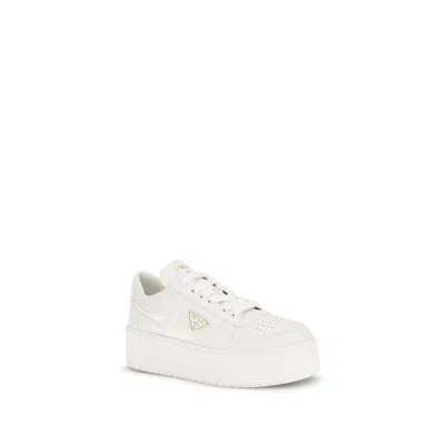 Prada Downtown Bold Sneaker In White