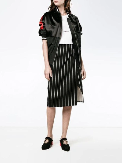 Shop Haider Ackermann Piped Bomber Jacket