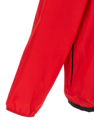 Comme Des Garçons Play Nylon Shell Jacket In Red
