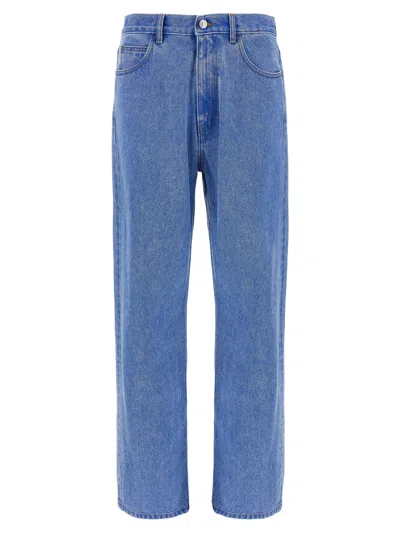 Marni Cotton Denim Jeans In Blue